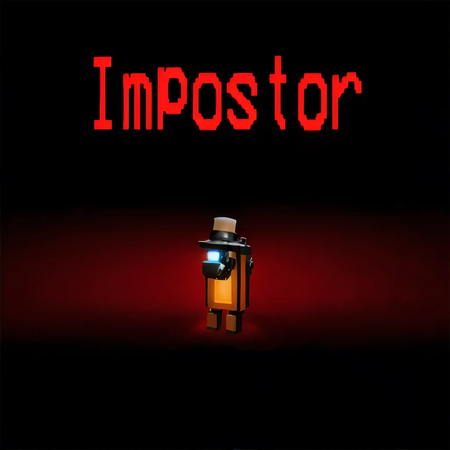 a man in a hat and a hat in front of a red screen, among us imposter, among us Impostor, Impostor, sussy Impostor, postapo game, I'm very sorry, Jon, character among us, inspired by Emil Bisttram, imp, among us video game, Contrappost, history of the indiana jones maple, inspired in super bomberman