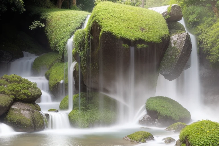 Japanese landscape digital art style in HD