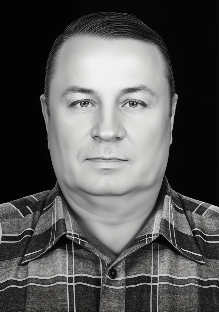Фотография ve;xbys? ve;xbyf 45 лет, поры, морщины, торчащие волосы, детализированные глянцевые глаза, specular lighting, dslr, ultra quality. sharp focus, tack sharp, dof, film grain, Fujifilm XT3, crystal clear,