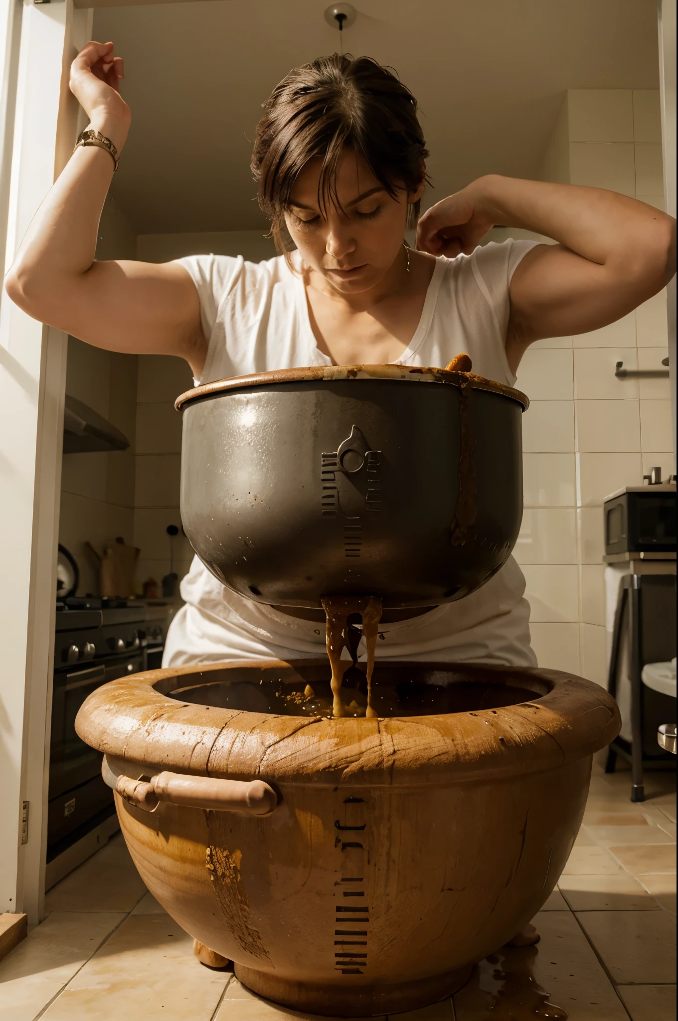 big cook in poop