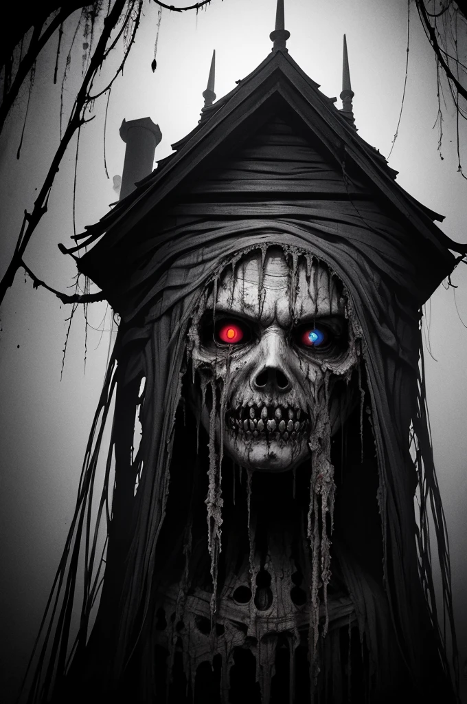 Horror background for drawing