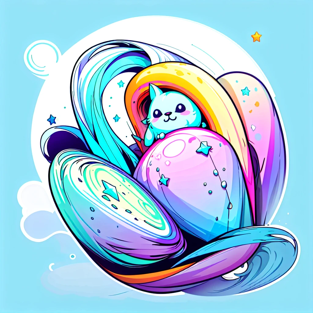logo for sleep, logo design, UI design, simple details, 2D, use blue, very thick bold line drawing, Flat illustration of pastel colors,Such as blue、Green or purple,These colors are able to convey a feeling of calm and relaxation。You can also choose natural elements,Like a tree、water dripping、Moon or star