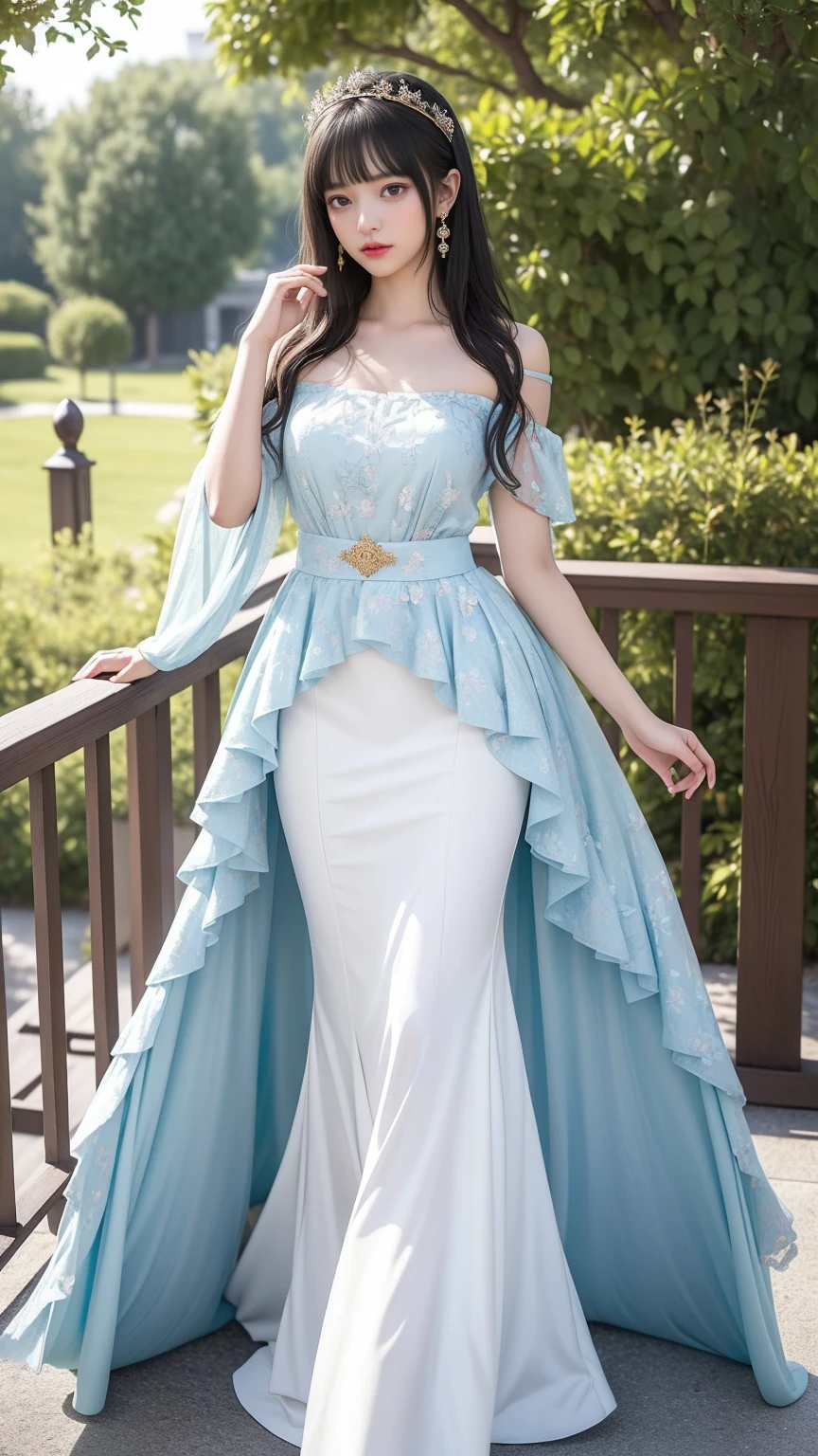 (Highest quality),((8K))(Very detailed)(photographクラスのテクニック)On the bridge,Model in gorgeous dress,Standing there gracefully。Her makeup is exquisite,Deep eye makeup,Bright lip color,彼女をさらにCharmで感動的に見せます。Her figure勢はconfidenceに満ちていて自然で、Tall and straight、Steps are light、すべての動きが女性的な魅力とconfidenceに満ちています。 Her dress is beautifully designed、The details are very well done。The skirt is fluffy,Lots of layers,I just can't wait to touch it。She wore a thin gold belt around her waist.,彼女の体型をover璧に披露します。彼女のハイヒールもとてもbeautifulです,The heel is thin,Crystal-encrusted upper,Make her walk more gracefully。 全体の形はover璧です、people々It's possible, but it's no use being fooled by it.。Her figure,Make pedestrians on the bridge stop and look,They cast envious glances。She's like a princess、Elegance、confidence、beauty、people々Captivate。((A woman standing by the pool at an old castle))、Highest qualityの作品、Actual work、Ultra Premium Graphics、8K HD CG Works、High Quality Graphics、High-definition CG works、10x pixels、Ultra-fine detail:1. 1、High technical level:1.1フォトReal、Natural light:1. 5、Light Effects(バーチャルLight Effects:1.8)、((Straight Van、Princess Van))、((Very Heavy、Volume Bang:1.1)、((Very Long、Very Heavy、Very Volume Side Lock:1. 1)、Hime cut、Straight bangs、Round face ugly bangs、Ugly long bangs、Bangs straight、(masterpiece、Highest quality:1.5)、(ウルトラファイン8K CG:1.4)、(ハイパーReal:1.25)、(Real:1.1. 4)、((Golden white hair))、Thin eyebrows、High nose、Nice red lips、Rosy Cheeks、Delicate makeup face、Cute face、over璧なバランスの顔、()、A light-toned foundation enhances the clarity of your skin.。 ((Off-the-shoulder semi-transparent white floral tank top)),(No skirt),((Panties with the same floral pattern as the tank top)) 40k、photograph、、Highest quality、(1. Beautiful eyes、Light Hair、White skin、Mr. miss.々Pose、((Medium chest、:1.1))、Highest quality、Tabletop、Ultra-high resolution、(Real:1.4)、RAWphotograph、(Perfect Figure)、(slim、:1.3)。 3)、slimな腹部、over((Golden-haired woman)),((Straight bangs、Princess bangs)),((Very heavy、Very voluminous bangs:1.1)),((Very long、Very heavy、Very voluminous side locks:1. 1))、Hime cut、Straight bangsヘアスタイル、Long Hair、The bangs are cut straight、(masterpiece、Highest quality:1. 5), (超精細8K CG:1.4), (Hyperrealistic:1.25), (Photorealistic:1.25), (Real:1.4), COWBOY SHOT, (smile:1.3)、。 1 Japan Beautiful Girl、19 years old、Supermodel、Japanese Idols、(smile)、(Medium sized chest)、Sweat Muscles, (Full Body Shot), ((Floral panties are visible on a white background))、8K、Highest quality、Highest quality、beautiful、Charm、Captivating appearance、blue eyes、Light Skin Tone,((Poolside pose collection)),((Dynamic Pose))、((Sexy pose))、((Raise your arms、Underarm))、((Micro Bikini)),