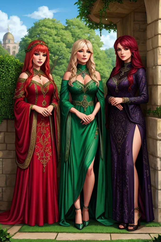 holly, ivy, druidess