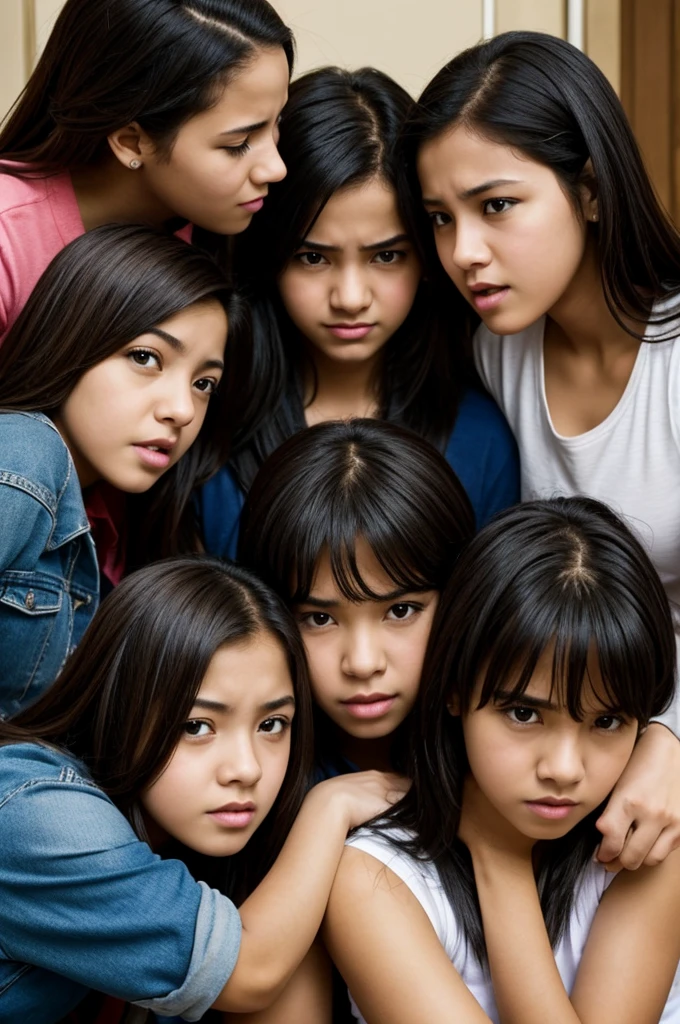 Story of girls who were friends but they bully one of them