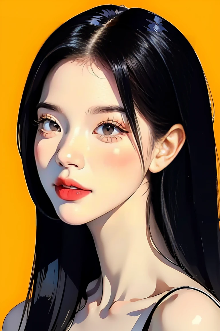 (Portraits:1.4), (masterpiece:1.2, best quality:1.2), from above, upper body, 1girl, Look up, face focus, extremely detailed face, extremely detailed eyes, good-looking, make up, finger on lips, sunglasses, fashion wear, earrings,