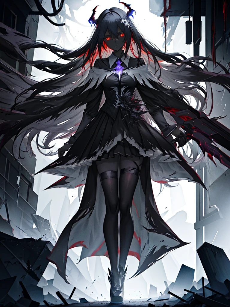 (dark skin), (demon horns), large breasts,
Immortal temptation takes over my mind
Condemned
Fallen weak on my knees, summon the strength
Of mayhem
I am the storm that is approaching
Provoking black clouds in isolation
I am reclaimer of my name
Born in flames, I have been blessed
My family crest is a demon of death
Forsakened, I am awakened
A phoenix's ash in dark divine
Descending misery
Destiny chasing time
Inherit the nightmare, surrounded by fate
Can't run away
Keep walking the line between the light
Led astray
Through vacant halls I won't surrend5r
The truth rev5aled in eyes of ember
We fight through fire and ice forever
Two souls once lost, and now they remember
I am the storm that is approaching
Provoking black clouds and isolation
I am reclaimer of my name
Born in flames, I have been blessed
My family crest is a demon of death
Forsakened, I am awakened
A phoenix's ash in dark divine
Descending misery
Destiny chasing time
Disappear into the night
Lost shadows left behind
Obsession's pulling me
Fading, I've come to take what's mine
Lurking in the shadows under veil of night
Constellations of blood pirouette
Dancing through the graves of those who stand at my feet
Dreams of the black throne I keep on repeat
A derelict of darkness, summoned from the ashes
The puppetmaster congregates all the masses
Pulling strings, twisting minds as blades hit
You want this power? Then come try and take it
Beyond the tree
Fire burns
Secret love
Bloodline yearns
Dark minds embrace
Crimson joy
Does your dim heart
Heal or destroy?
Bury the light deep within
Cast aside, there's no coming home
We're burning chaos in the wind
Drifting in the ocean all alone