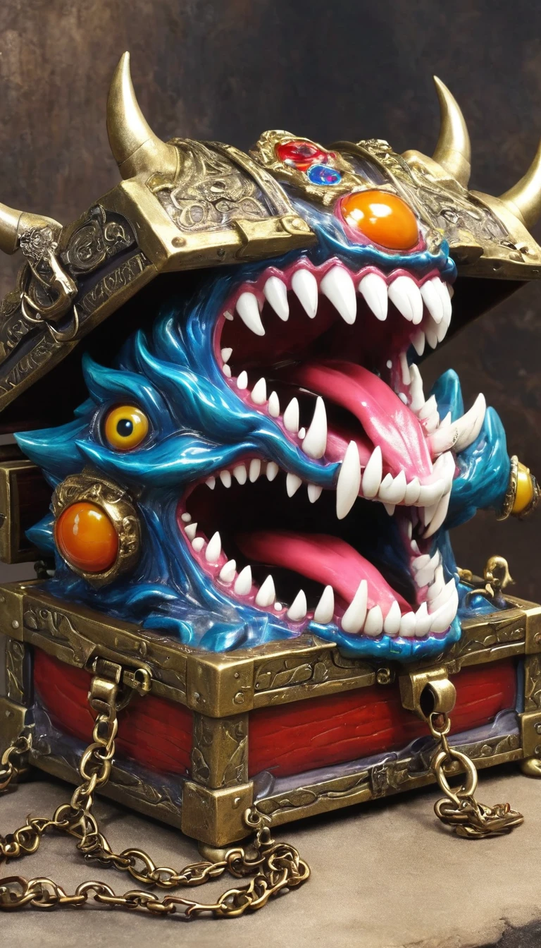 imitate，Treasure Box Monster，teeth，Tongue，Jewelry