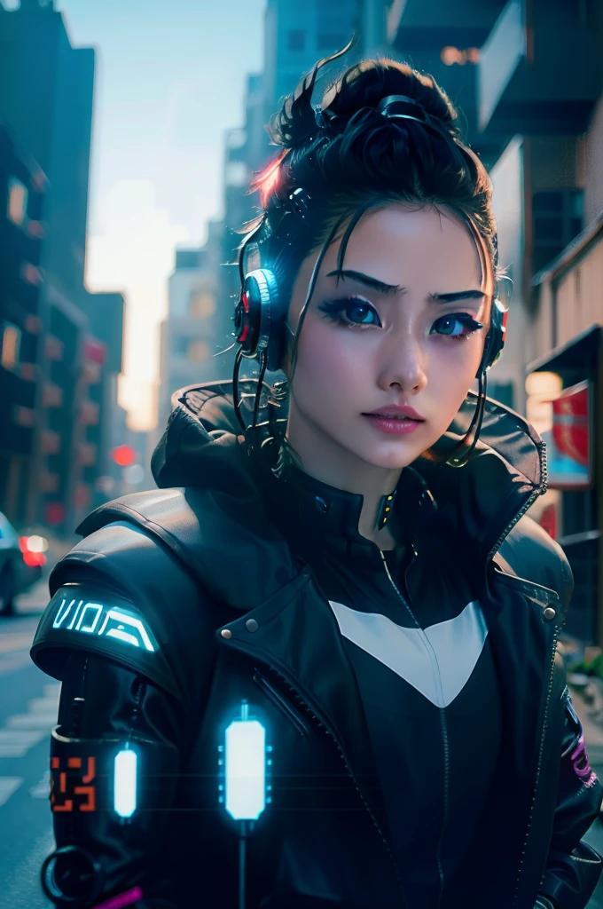 cyber punk perssonage
