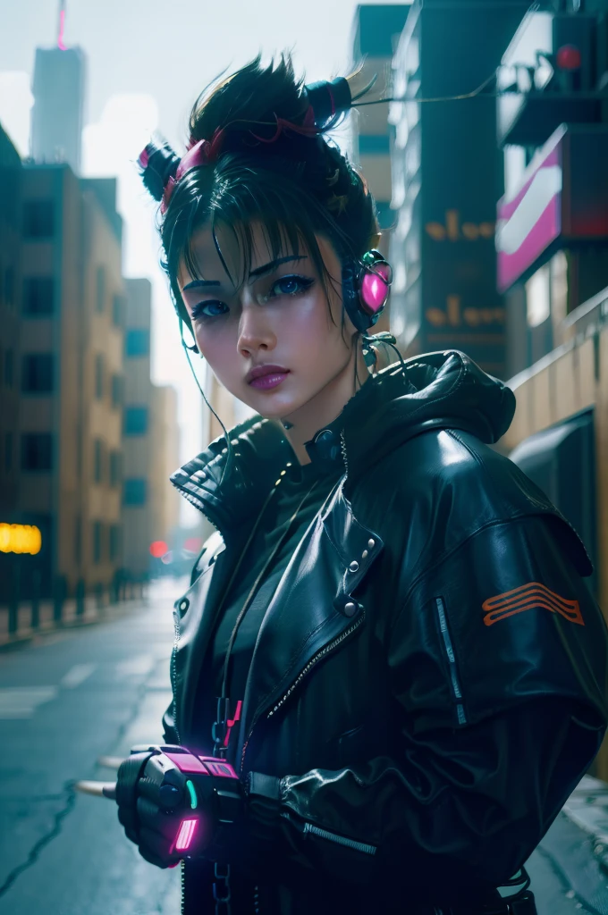 cyber punk perssonage