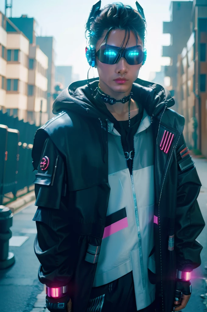 cyber punk perssonage