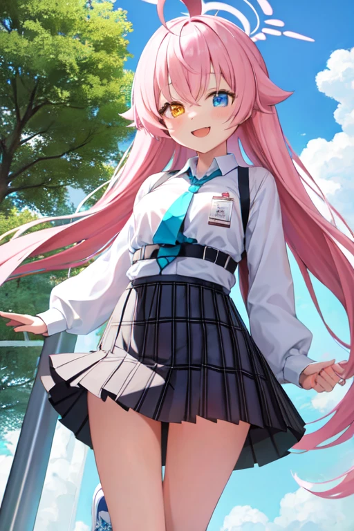 masterpiece, Highest quality, Super detailed, One girl, Hoshino, White shirt, Pleated skirt, smile, Are standing, Outdoor,
比基尼, jumping