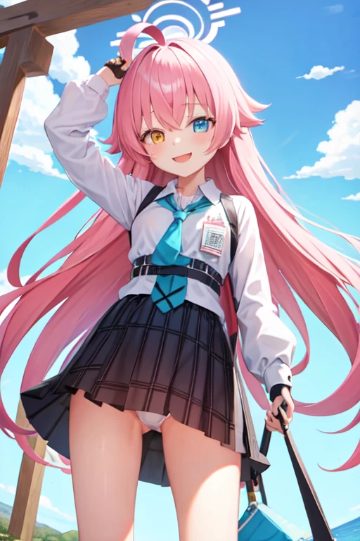 masterpiece, Highest quality, Super detailed, One girl, Hoshino, smile, Are standing, Outdoor,
比基尼