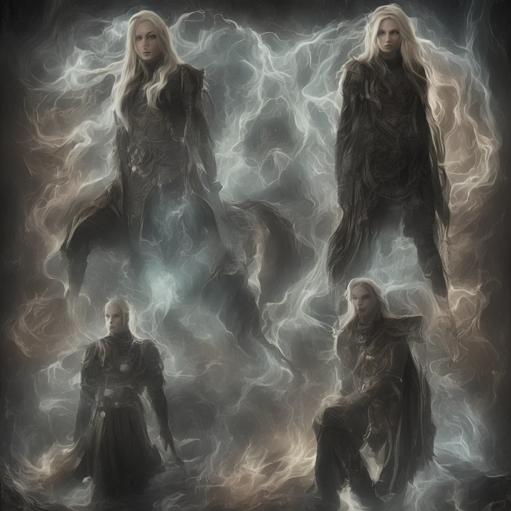 A character from Norse mythology, with modern and supernatural features with a pop culture designer in 8k quality