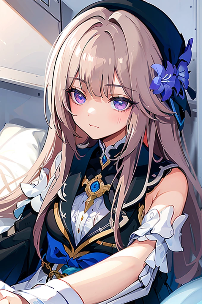 (Sleeping,Lying,Masterpiece, Top Quality, Top Quality, Official Art, Beautiful, Aesthetic:1.2), (1 girl), Highly Detailed Eyes, (Jittery Eyes), Most Detailed, (Perfect Face), Lustrous Skin, High Resolution,