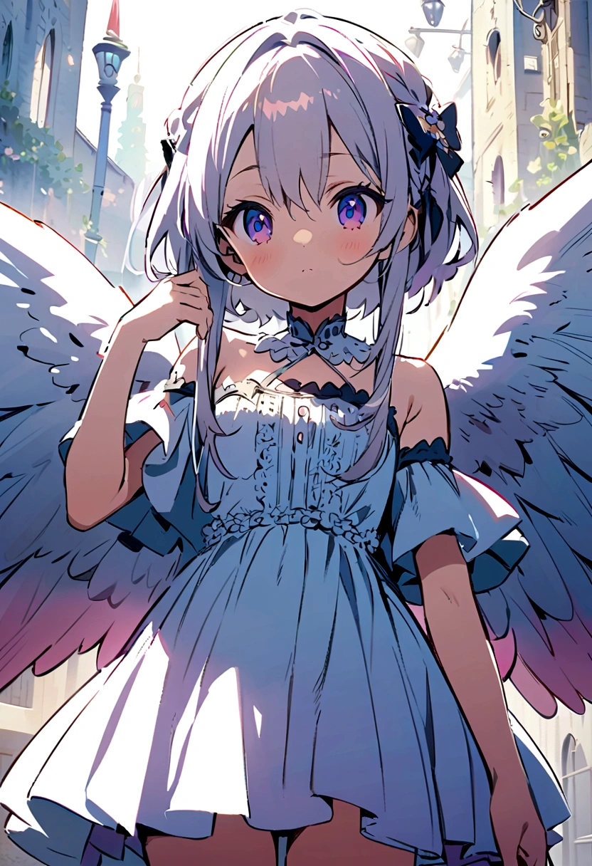 Anime Style　boy　Large wings