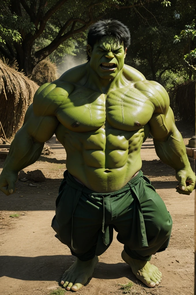 Agresive baby hulk