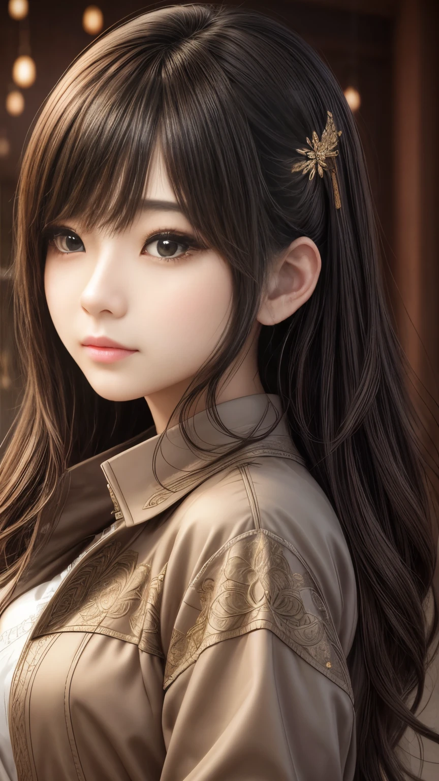 (最高qualityのディテール)、Realistic、8K Ultra HD、High resolution、(One Girl:1.2),(Fatal Beauty,Attractive beauty) ,(A supple and powerful physique),(Sensual charm),(Mysterious charm:1.1),(Captivating silhouette),The 超detailedな、高qualityのテクスチャ、Intricate details、detailed、非常にdetailedなCG、高qualityの影、detailed 美しく繊細な顔、detailed 美しく繊細な目、Written boundary depth、Ray Tracing、20th generation、Cute K-Pop Girls、(The Face of Ulzan in Korea)、Thin face、(Urzan-6500-v1.1:0.6)、PurerosFace_v1、Glowing Eyes、Perfect body、 Viewer Display、(最高qualityのディテール:1.2)、Realistic、8K Ultra HD、High resolution、Woman close up, realistic girl rendering, 8k artistic german bokeh, Enchanting girl, Real Girls, Gurwitz, Gurwitz-style artwork, Girl Roleplay, Realistic 3D style, cgstation Popular Topics,, 8K Portrait Rendering,(truth,truth:1.4),(A girl with sparkling eyes:1.2)、The 超detailedな、高qualityのテクスチャ、Intricate details、detailed、非常にdetailedなCG、高qualityの影、detailed 美しく繊細な顔、detailed 美しく繊細な目、Written boundary depth、Ray Tracing、20th generation、Cute K-Pop Girls、(The Face of Ulzan in Korea)、Thin face、(Urzan-6500-v1.1:0.6)、cheek、Glossy Lips、、High resolution, Best image quality, 最高quality, Realistic, 超detailedな, Photo Real, 4K 8K Ultra HD Full Color RAW Photos, Fujifilm(Medium format), Hasselblad, Carl Zeiss, Incredible dynamic range photography(utility_art:Smooth-768:1.1),High resolution, High pixel count, 明確なdetailed, Clear images, Natural color reproduction, Noise Reduction, High fidelity, quality, Software Improvements, Upscaling, Optimized Algorithms, Professional-level retouching,
1. Oversized coat:
The coat is、Choose an oversized design that covers from shoulders to knees.。Color is classic navy or black、or warm khaki or beige, wait.、Choose colors that match the season。
2. Knitted sweater or turtleneck:
To protect yourself from the cold、Knitted sweater or turtleneckを選択してください。Match the texture and color of the knit to the coat.。
3. Wide leg pants:
For pants, Choose a wide-leg design、Combines ease of movement and style。Denim in dark tones or black trousers will look good.。
4. Knee-high boots:
What is included in an oversized coat、足首からふくらはぎまでカバーするKnee-high bootsとの組み合わせ。Boots are black or dark brown and chic.、Gives a stylish impression。
5. accessories:
シンプルなゴールドまたはシルバーのaccessoriesを選択してください、Add elegance to your outfit。for example、Long necklaces and large earrings are recommended.。
6. Handbags:
Handbags、Choose a color that matches the tone of your outfit.。Shoulder bags and tote bags are convenient and stylish。
7. Compensateと髪型:
Compensate, Choose natural colors that flatter your skin。Wavy Hair、By creating loose curls、Appeal to softness。