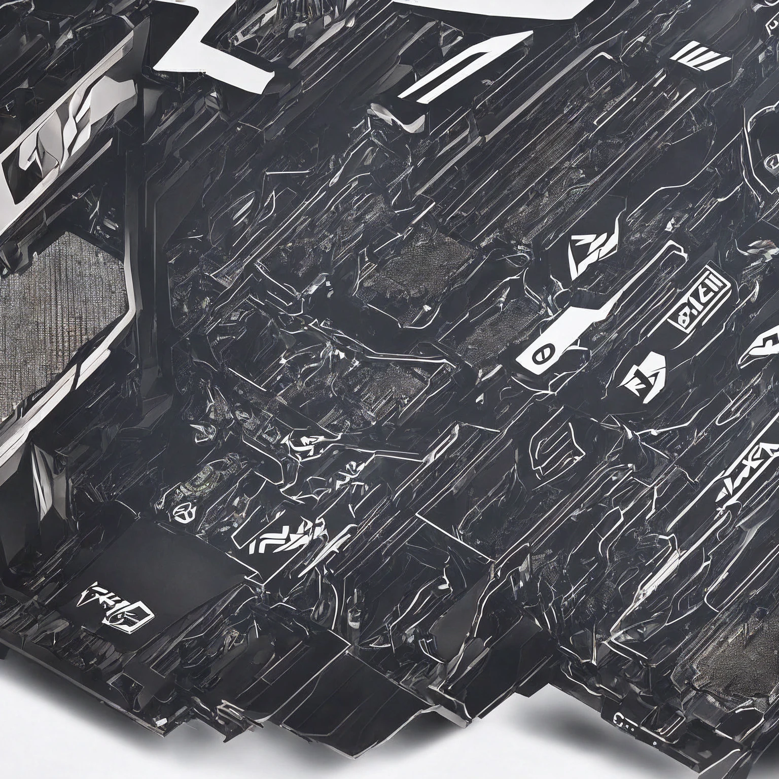 A logo with the name SIXMA on hit, processors, cpu and gpu, mother board, every component of the pc get a write of SIXMA