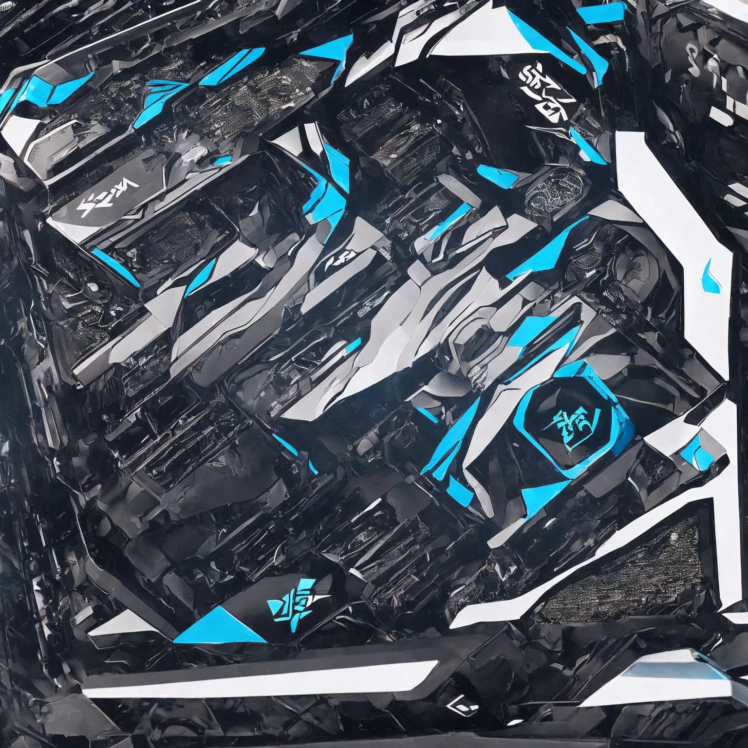 A logo with the name SIXMA on hit, processors, cpu and gpu, mother board, every component of the pc get a write of SIXMA
