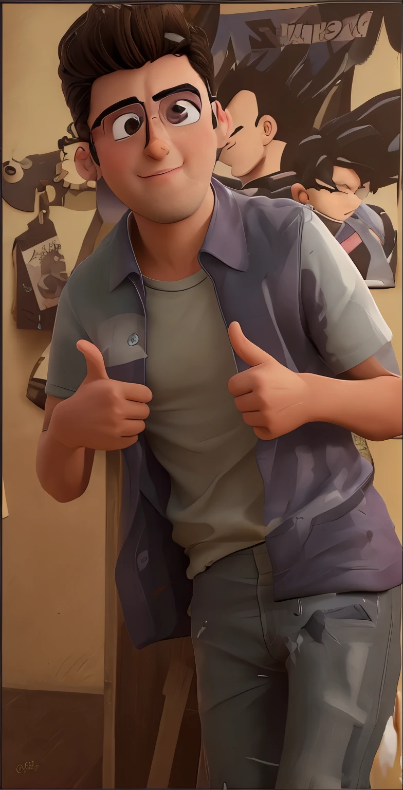 piero, he's shitting