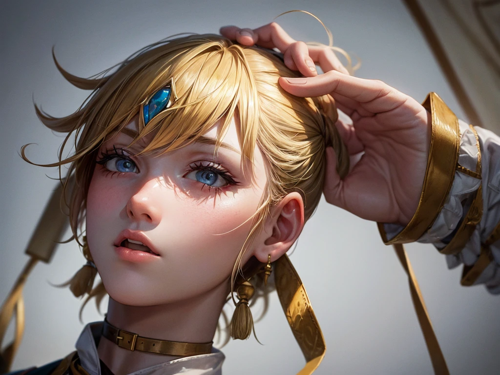 head of&#39;work of&#39;Digital illustration, best quality, la plus haute qualité, HD, very detailed, Power Girl en costume, gants bleus, Cape rouge, athletic and fit body, souriant, des mains parfaites, detailed hands, yeux parfaits, detailed eyes, souriant, realistic, hdr, uhd, vibrant, cleavage, shortstackBT sexe tentacules hentai gros seins fesses joufflues