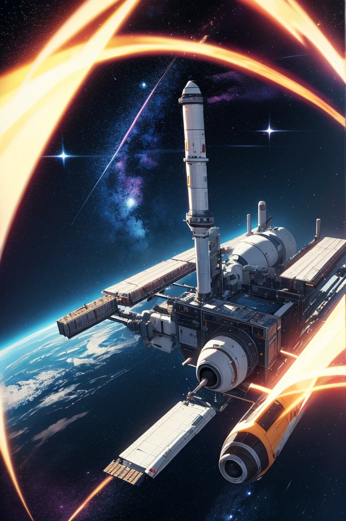 space station background