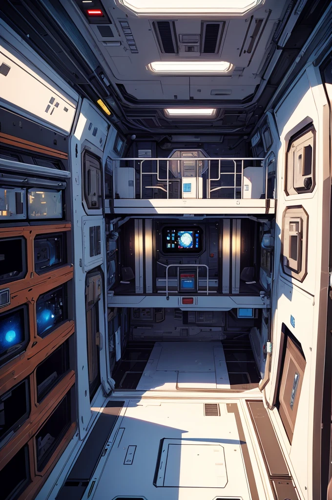 space station interior scifi