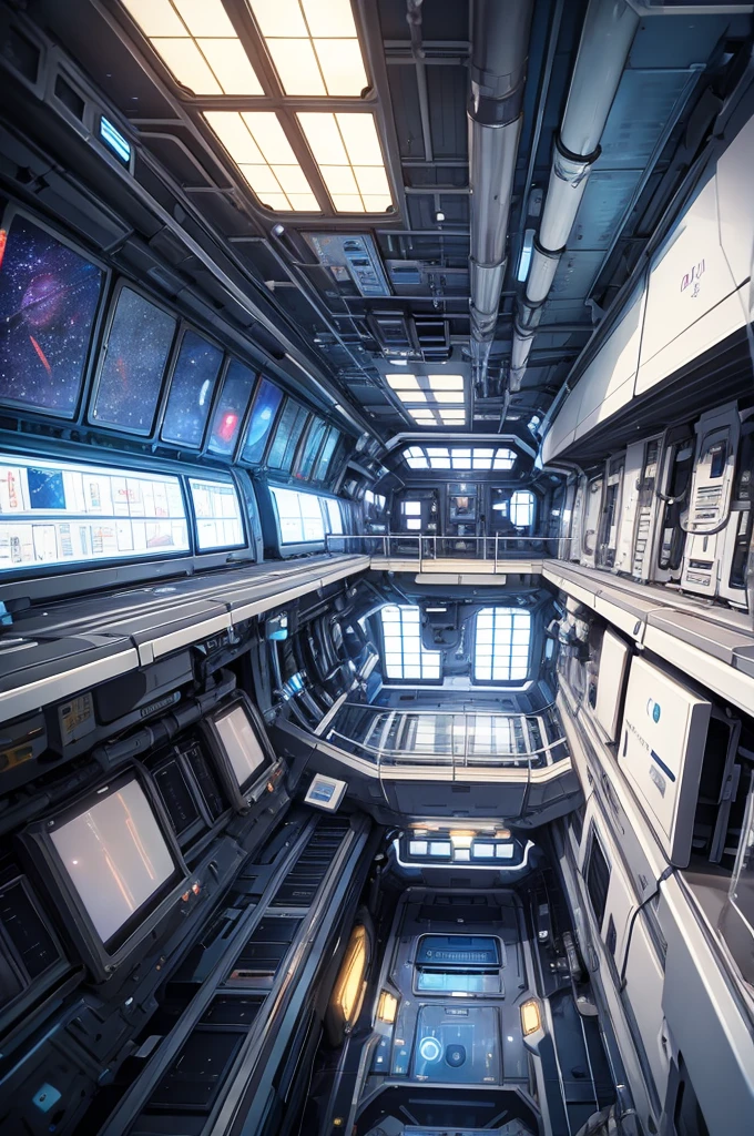 space station interior scifi