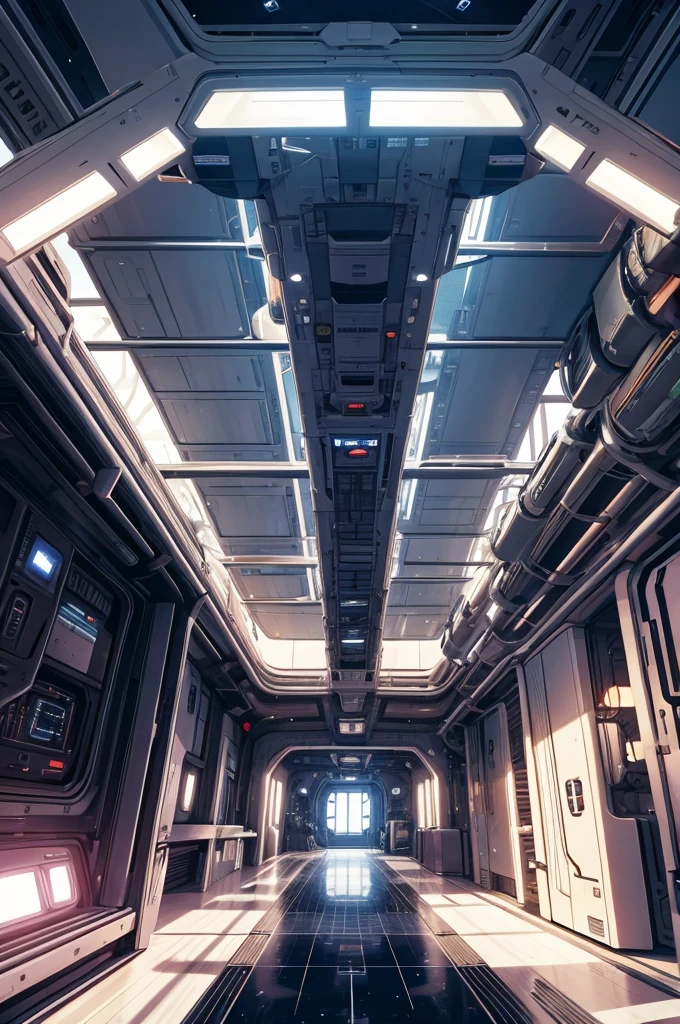 space station interior scifi