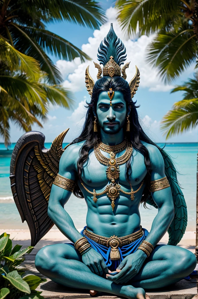 Create lord Vishnu