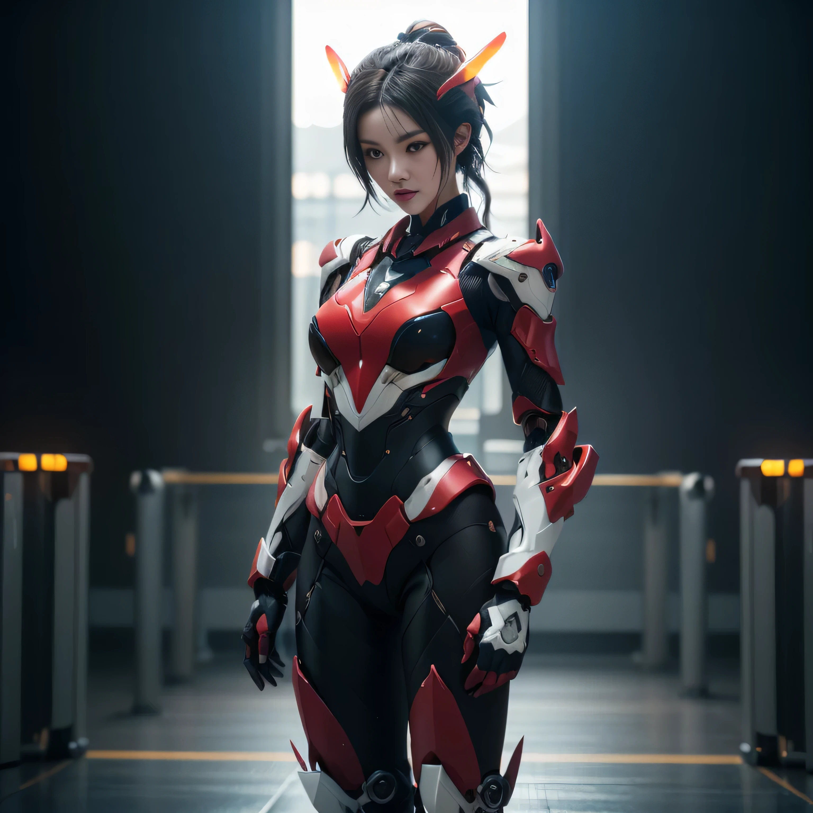 （（Red and white mech girl））National wind circle，Flying nine-tailed fat skull flame ethereal toad star，Golden-black damask white rabbit fur bra，Fuchsia pink diamonds, Tulle burgundy diamond shin guard，CG ，Light orange full set of thick mechs，Giant，, Realistic secret girl rendering, detailed face of a asian girl, Reality in the secret world, Smooth CG art, Realistic. Cheng Yi, Realistic secret style, A lovely secret rendering, 8K portrait rendering, Render character art 8 K, Kawaii realistic portrait，Golden-black damask white rabbit fur bra，Fuchsia pink diamonds, Tulle burgundy diamond shin guard((ultra real detailed.mecha-girl)Mink cotton suit mech，Bright blue and white feathers gold silk shoulder pads，Shi Zhong Fire Tiger Female Taoist，Tailfire，Tattooed with，Genius ratio，Silicone texture，Short bright purple hair，3D modeling，4K,8K,16K smooth (Masterpiece, Top quality, Best quality, offcial art, Beauty and aesthetics: 1.2), Very detailed, Colorful, Most detailed, branches,mecha-girl, （Mards）mecha-girl（canyons）， （Linen Future Mecha Girl）， Angry fighting stance， looking at the ground， Batik linen bandana， Crane pattern long sleeve garment，Mecha Maiden Canyon（Abstract propylene splash：1.2）， Dark clouds lightning background，Sprinkle with golden mech girl powder（realisticlying：1.4），Black color hair，Flour fluttering，rainbow background， A high resolution， the detail， RAW photogr， Sharp Re， Nikon D850 Film Stock Photo by Jefferies Lee 4 Kodak Portra 400 Camera F1.6 shots, Rich colors, ultra-realistic vivid textures, Dramatic lighting, Unreal Engine Art Station Trend, cinestir 800，Flowing black hair,（（（Red and white mech girl））），Front view，Pure transparency，Wear claw gloves，Ice is permeable to gas，Film light and shadow，Panorama ultra-wide angle，extremely happy，The texture of the real person is delicate，Strong visual impact，Hyper-detailing，Dream girl，Refined face，prettyeyes，high saturated，Wear reflective sunglasses with a thick gold thread，crystal-clear，Good sense of people