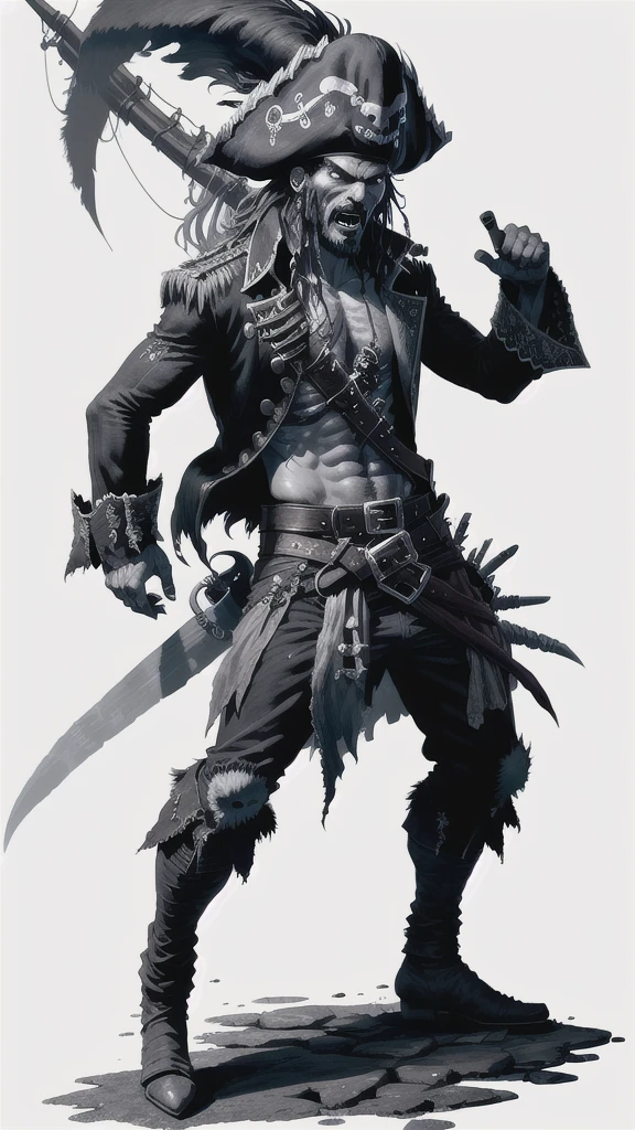 PiratePunkAI angry pirate