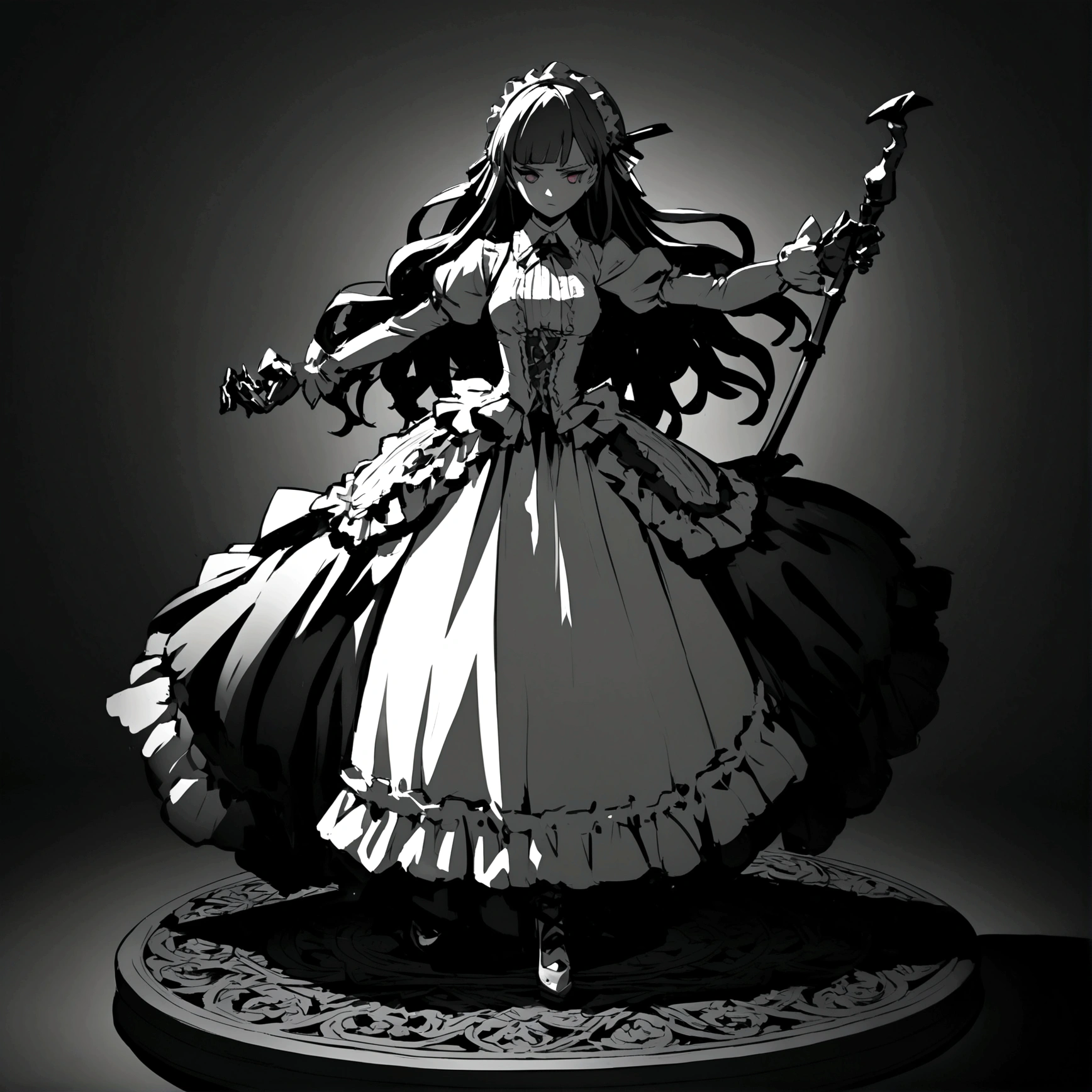 Action figure manga girl lolita 