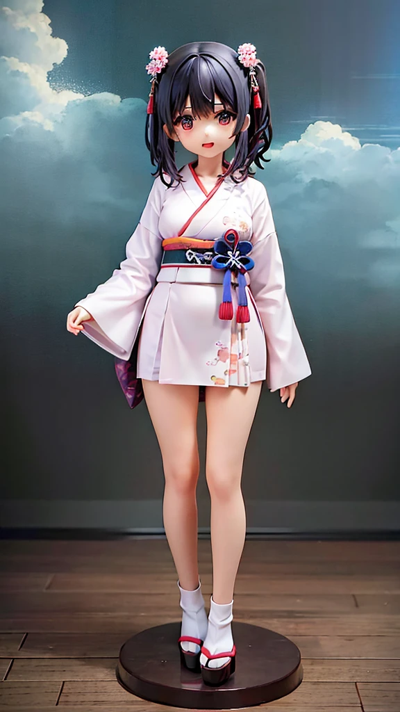 High-detail images Japanese style cute girl Full Body Shot front