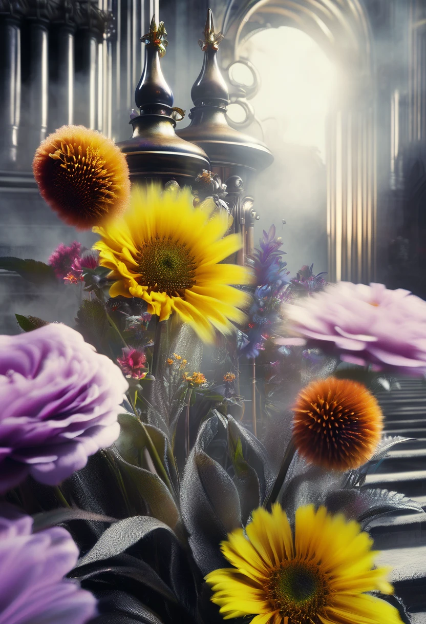 The first knights, Flowers for the Faded, Moonchild, Punked Steam, Anamorphic Shot, Anamorphic --ar 2:3