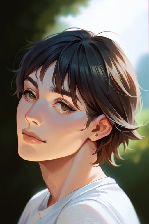 Make the face more child-like and more realistic 