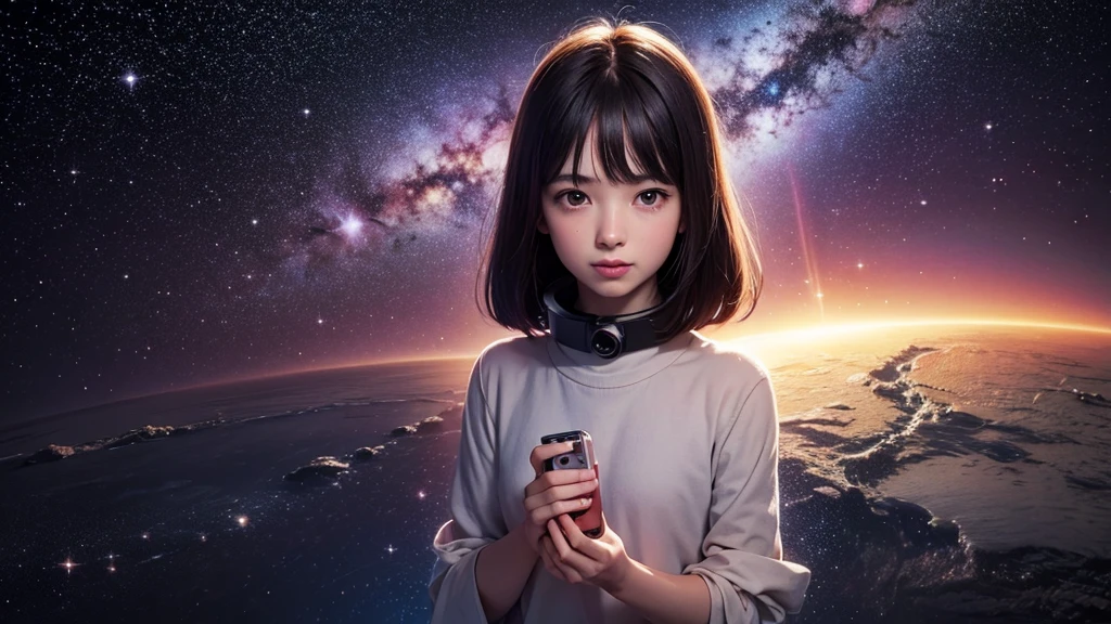 space, universe, planet