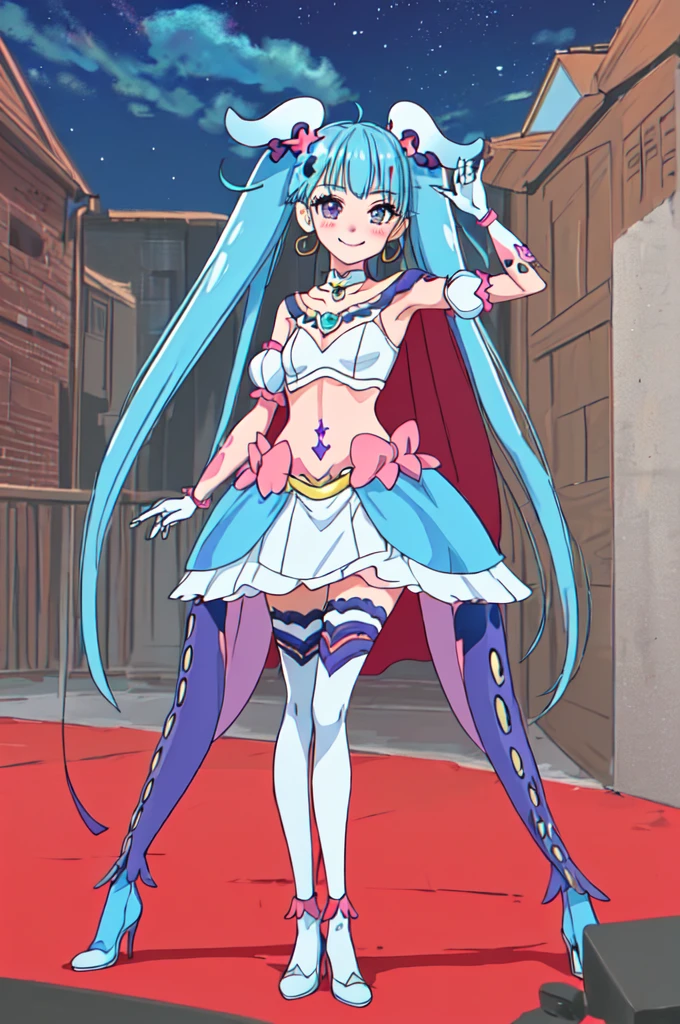 (Highest quality:1.4), (masterpiece:1.4), (High resolution:1.2), (Very detailed:1.2), 1 Girl, alone, smile, Looking at the audience, Are standing, Cure Sky, Wing hair ornament, In the background office, night,、Micro Mini Skirt、Absolute area、Thigh-high socks、Cowboy Shot、tattoo, High heels, (Dark purple lipstick、Purple lips)Absolute area、レザーMicro Mini Skirt、Browsing Caution、(Shaved pussy, (下腹部のtattoo:1.5), (スペードtattoo:1.5), (belly button: 1.1), (Expressionless: 1.3), (Are standing: 1.3), sleeve, collar, latex, Legwear, High heels, ribbon, Harness, (Chest jewels, Side cut-outs, Waist cutout, belly buttonの切り欠き, Gastrotomy, Detailed Background, View Audience,High heels, Absolute area、Browsing Caution、, ,)), Cowboy Shot、Expressionless、Earrings、Bodycon, blush, eyelash, Cleavage, belly button, Face Focus, With an evil smile, Grin, corruption, (O-ring), (Shiny Gossy Skin:1.2), choker, jewelry, Earrings, necklace, Knee socks, Arms at your sides, Elbow Groove, In the background office, night, 1 Girl, whole body,look up:1.4)choker、slave、 Big Breasts、Breast enlargement,big、Seductive look、Villainess、(Sadistic Smile:1.4)Woman in the shape of an octopus:1.2), (Taco Lady:1.2), (Fusion:1.2), (alone:1.4), (邪悪なsmile:1.2), Muscular, Abdominal muscles, (Octopus Exoskeleton Bio-Insect Suit:1.4), (Octopus Red Exoskeleton Bio Insect Armor:1.2), (Red octopus antennae:1.3), Fail monster themed costume and mask with small headgear
