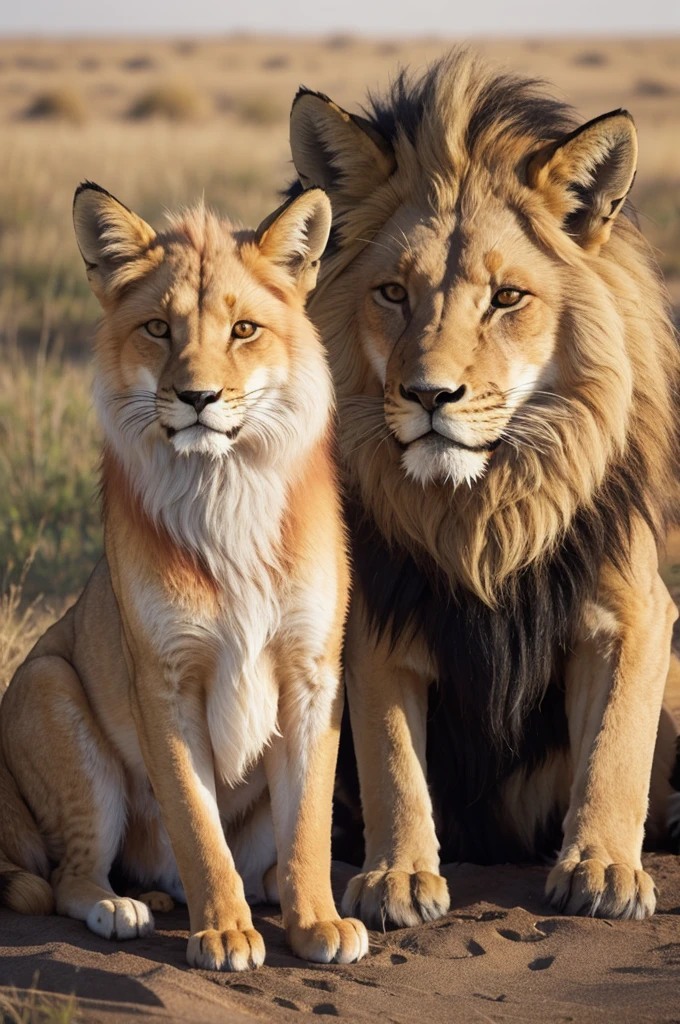 Fox and Lion