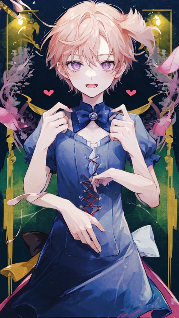 (low quality,worst quality:1.4),extra limbs,missing limb,extra digit,fewer digit,missing digit,missing finger,fused fingers,mutated hands and fingers,1boy,dakimakura,on the bed,short hair,orgasm,heart shaped pupils,long tongue,bare breasts,