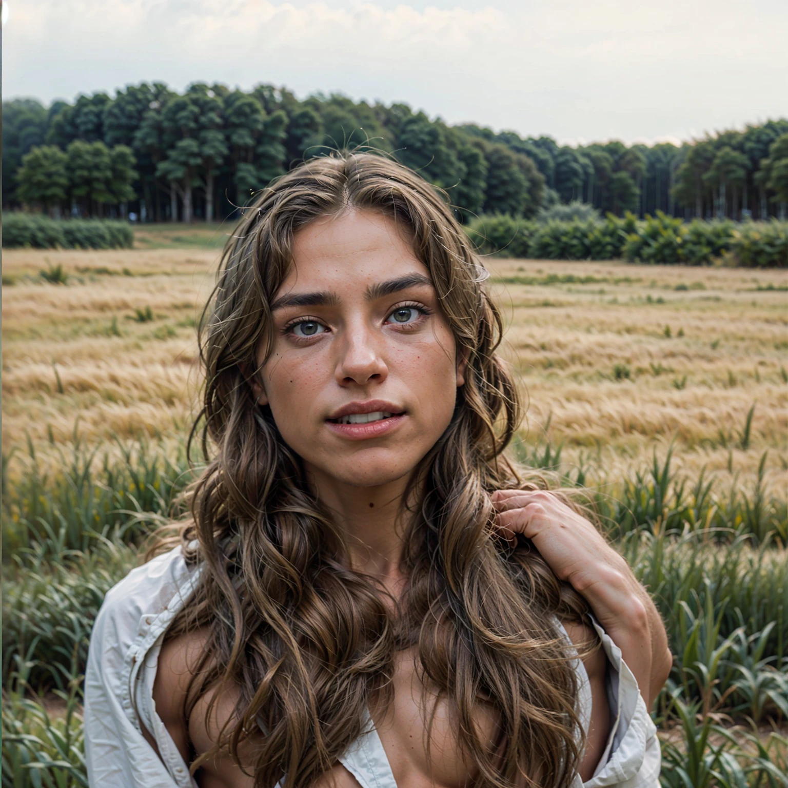 beautiful tan muscular girl, sixpack, ripped abs, veins, biceps, blonde long hair, , sexy, muscular legs, shorts, (best quality,4k,8k,highres,masterpiece:1.2),ultra-detailed,(realistic,photorealistic,photo-realistic:1.37), portrait, concept art, biceps muscle, bikini