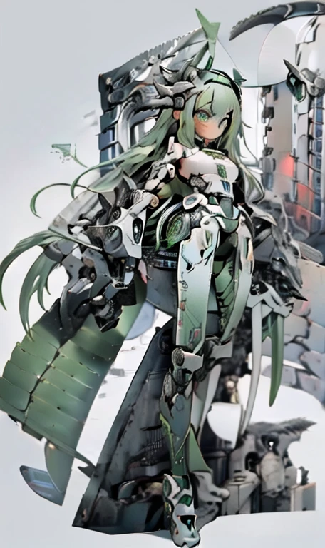  anime figure, figma,(detailed eyes))
1girl,((cat ears)),cat tail, ((long straight green hair:1.3)),big expressive neon green eyes,,expressive eyes,(((smile,blush wink))),(((full body:1.4))), ((mechanical full body suite, mecha)), feather robot wings,black kitten, cute, dynamic flirty pose, missiles on arms and shoulders, partial metal mask,standing on one leg looking at viewer ,shoulder trun to the viewer,black kitten sitting next to her, cute,flirty pose,AD ,decales,web AD
solo:1.5

