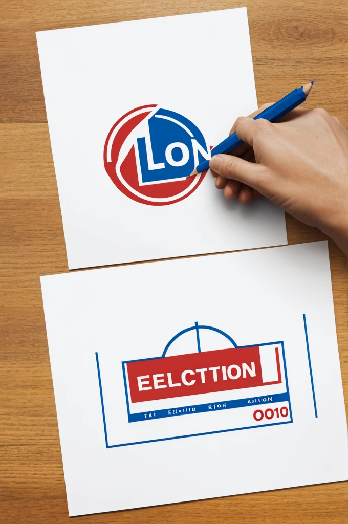 Create an easy-to-draw election campaign logo