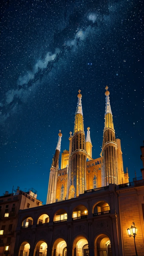 Barcelona Spain starry night van gogh