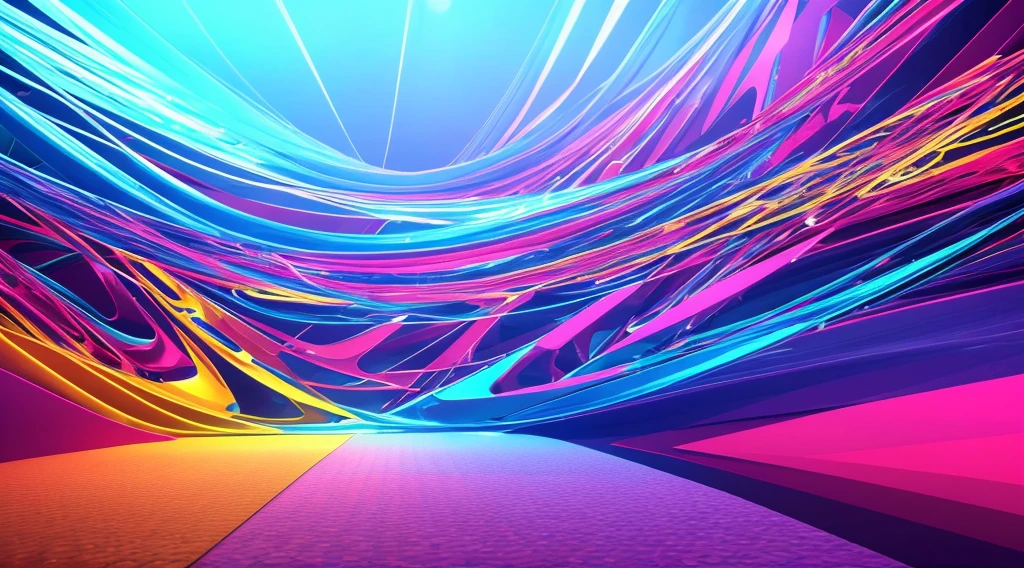 3d abstract background that encompases a wide spectrum of scenes and settings