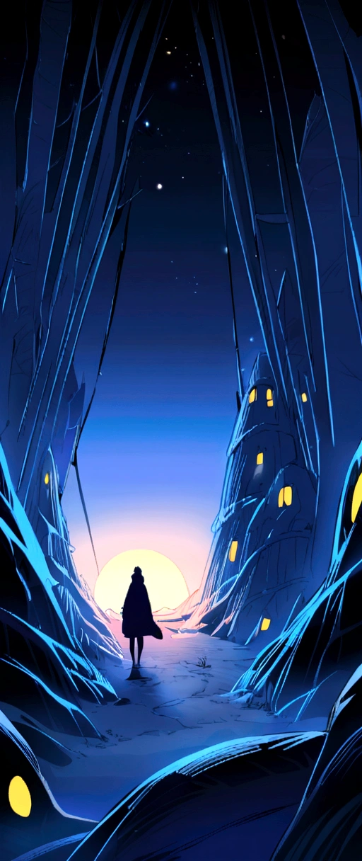((Very detailed))、night、Something that may be in the permafrost