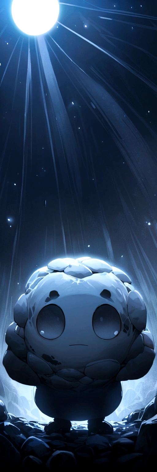((Very detailed))、High quality、night、There's something in the permafrost.