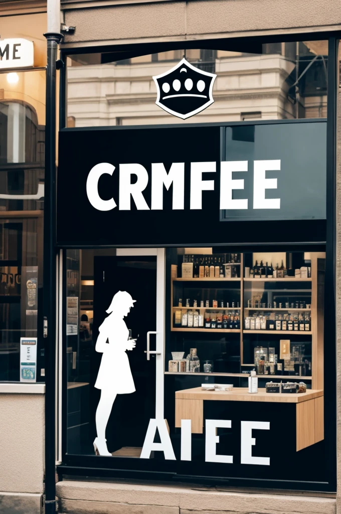 Crime cafe logo unique