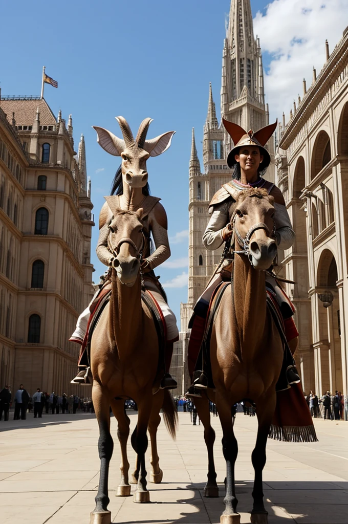 When me and paleoncha arrived at the plaza